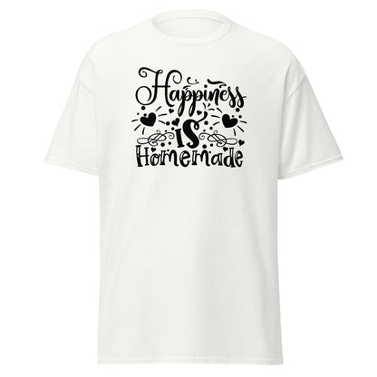 Happiness Is Homemade Unisex classic tee | Mens Womens T-shirt - CreativeRino