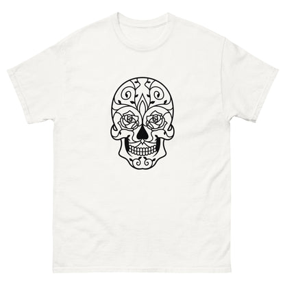 Skull Rose Unisex Classic T-shirt - CreativeRino