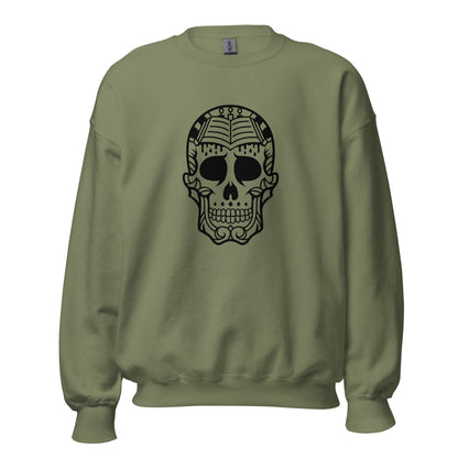 Skull Unisex Sweatshirt - CreativeRino