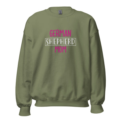 German Shepherd Mom Unisex Sweatshirt | Mothers Day Sweatshirt - CreativeRino