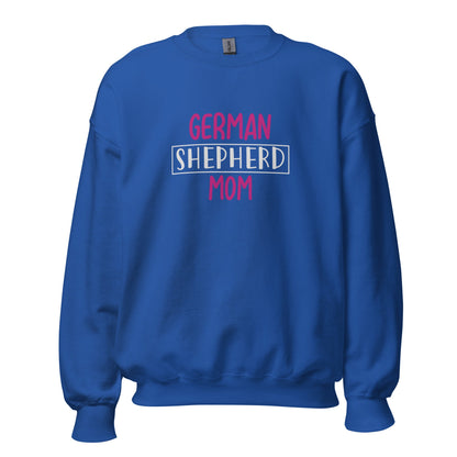 German Shepherd Mom Unisex Sweatshirt | Mothers Day Sweatshirt - CreativeRino