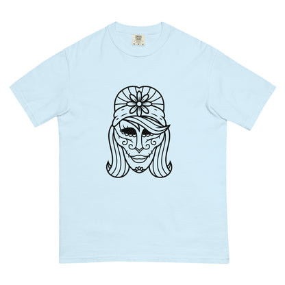 Skull Heavyweight T-shirt - CreativeRino