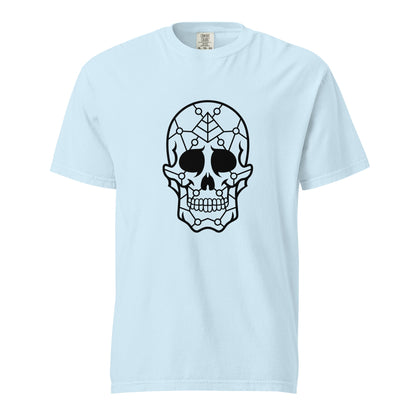 Skull Unisex Heavyweight T-shirt - CreativeRino