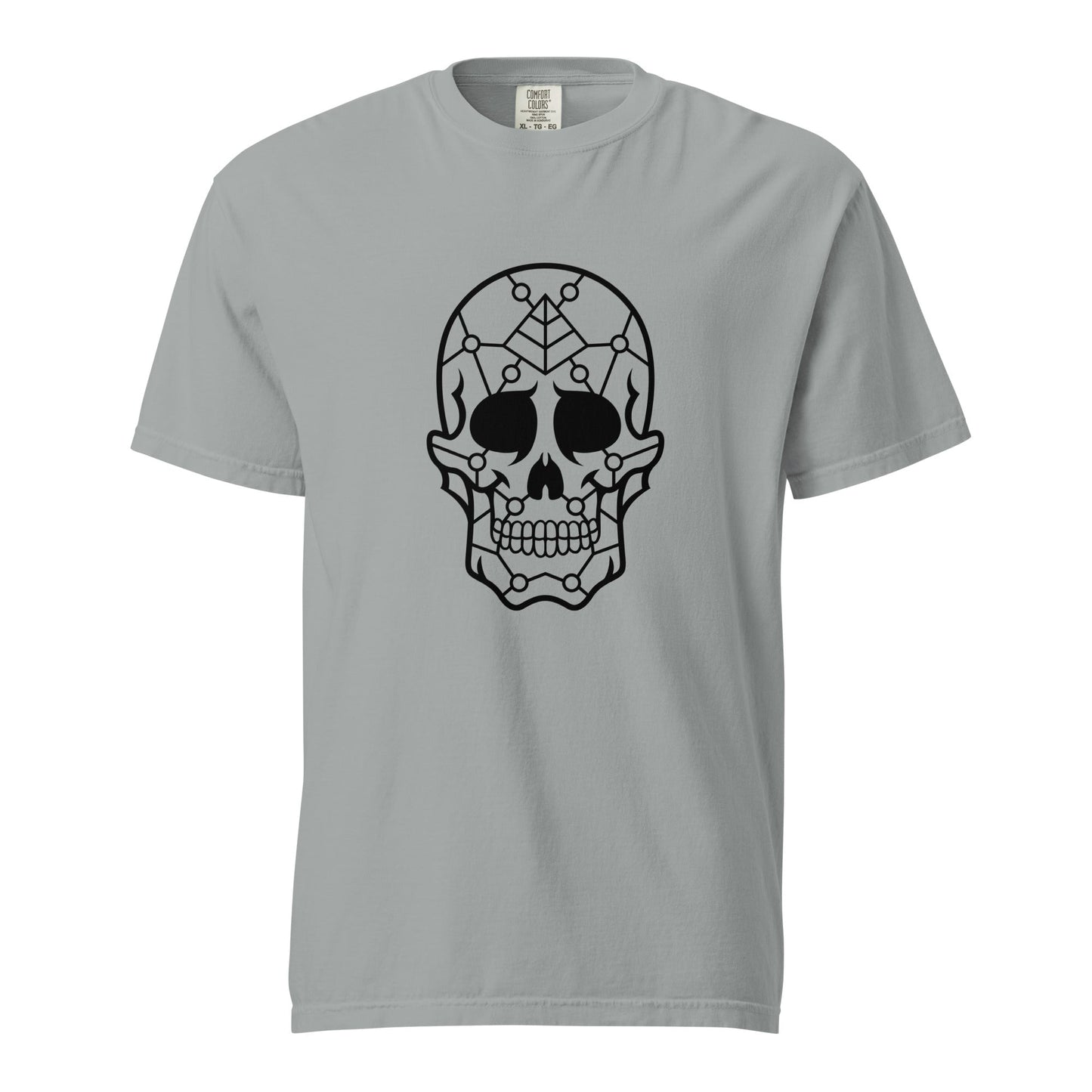 Skull Unisex Heavyweight T-shirt - CreativeRino