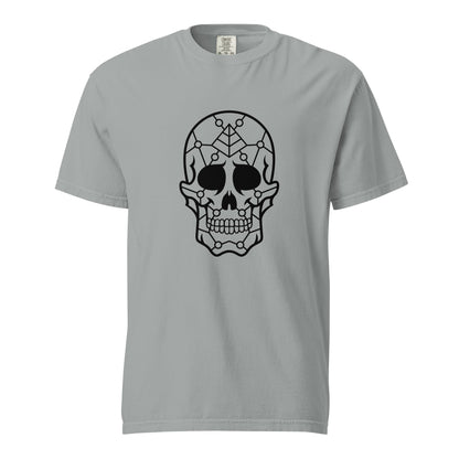 Skull Unisex Heavyweight T-shirt - CreativeRino