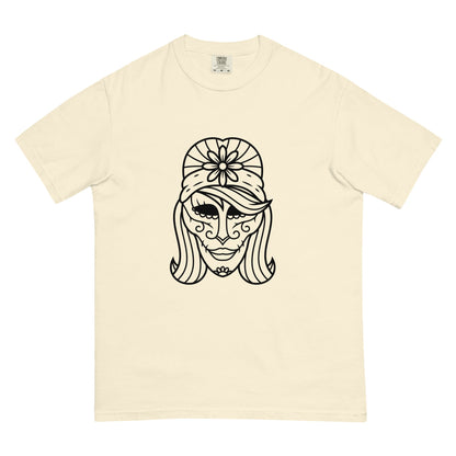 Skull Heavyweight T-shirt - CreativeRino