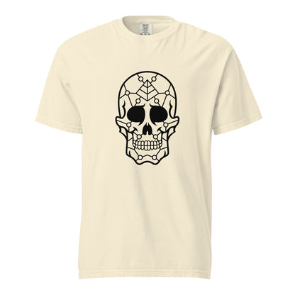 Skull Unisex Heavyweight T-shirt - CreativeRino