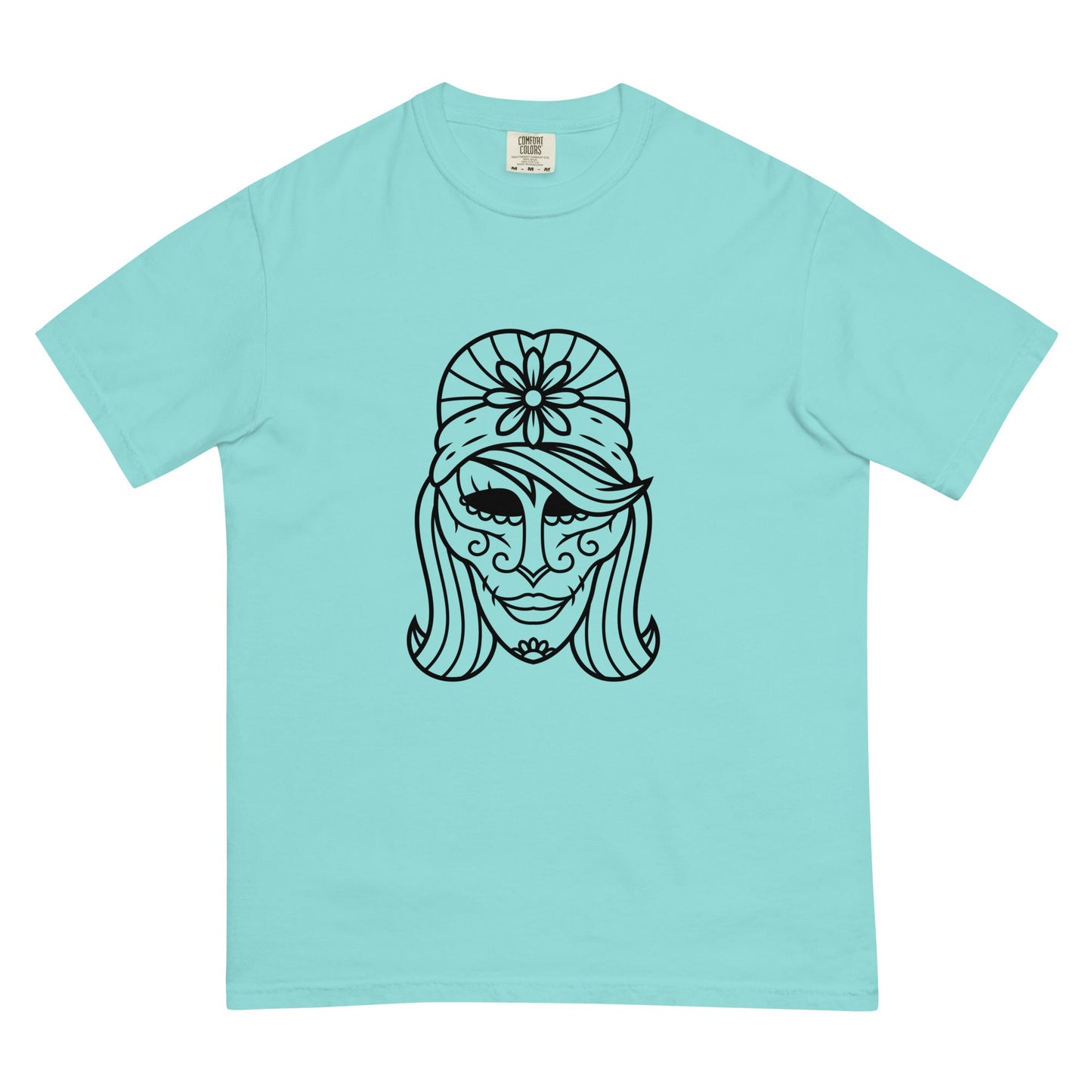 Skull Heavyweight T-shirt - CreativeRino