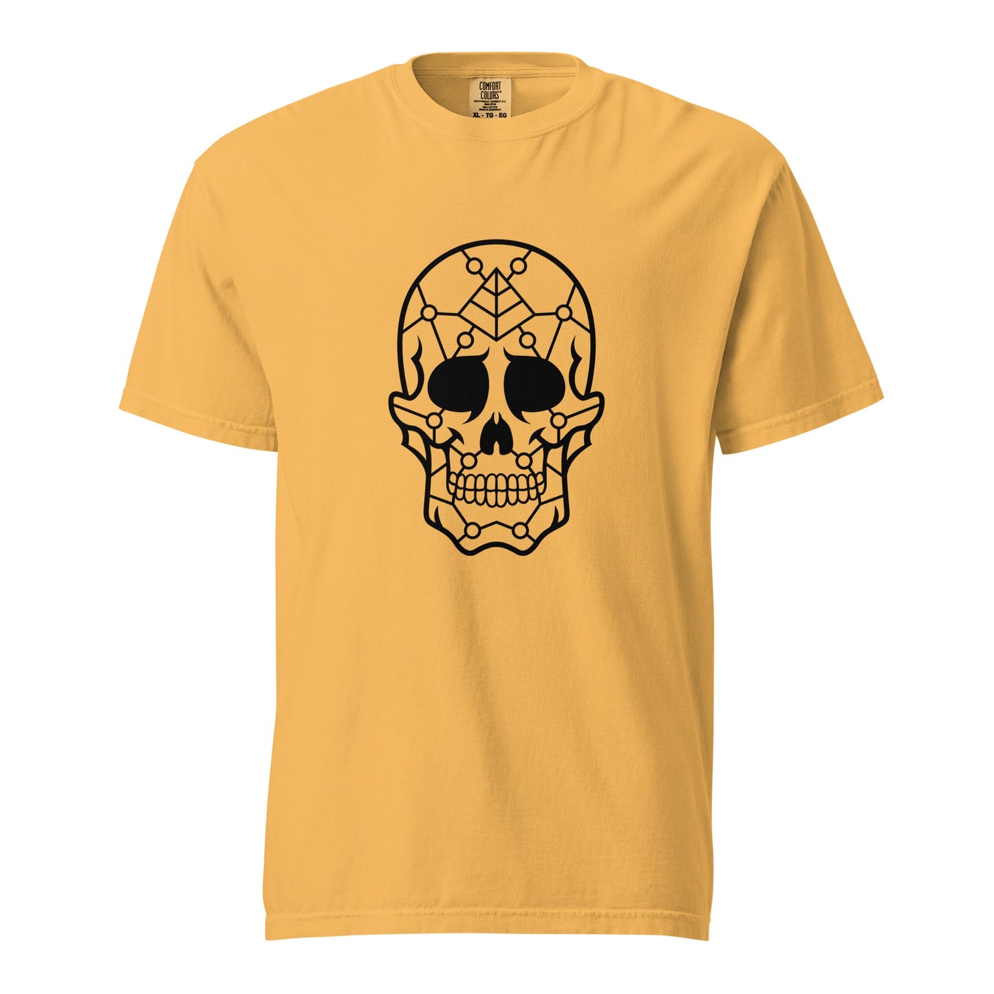 Skull Unisex Heavyweight T-shirt - CreativeRino
