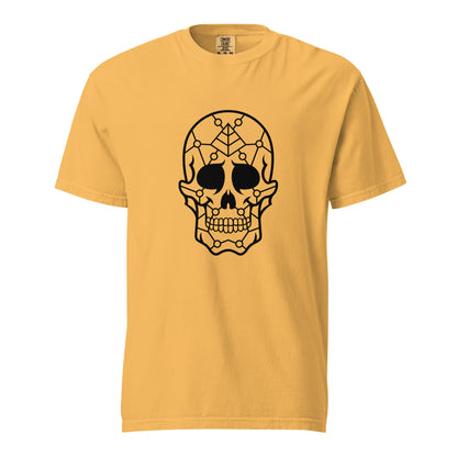 Skull Unisex Heavyweight T-shirt - CreativeRino