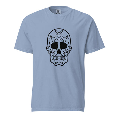 Skull Unisex Heavyweight T-shirt - CreativeRino