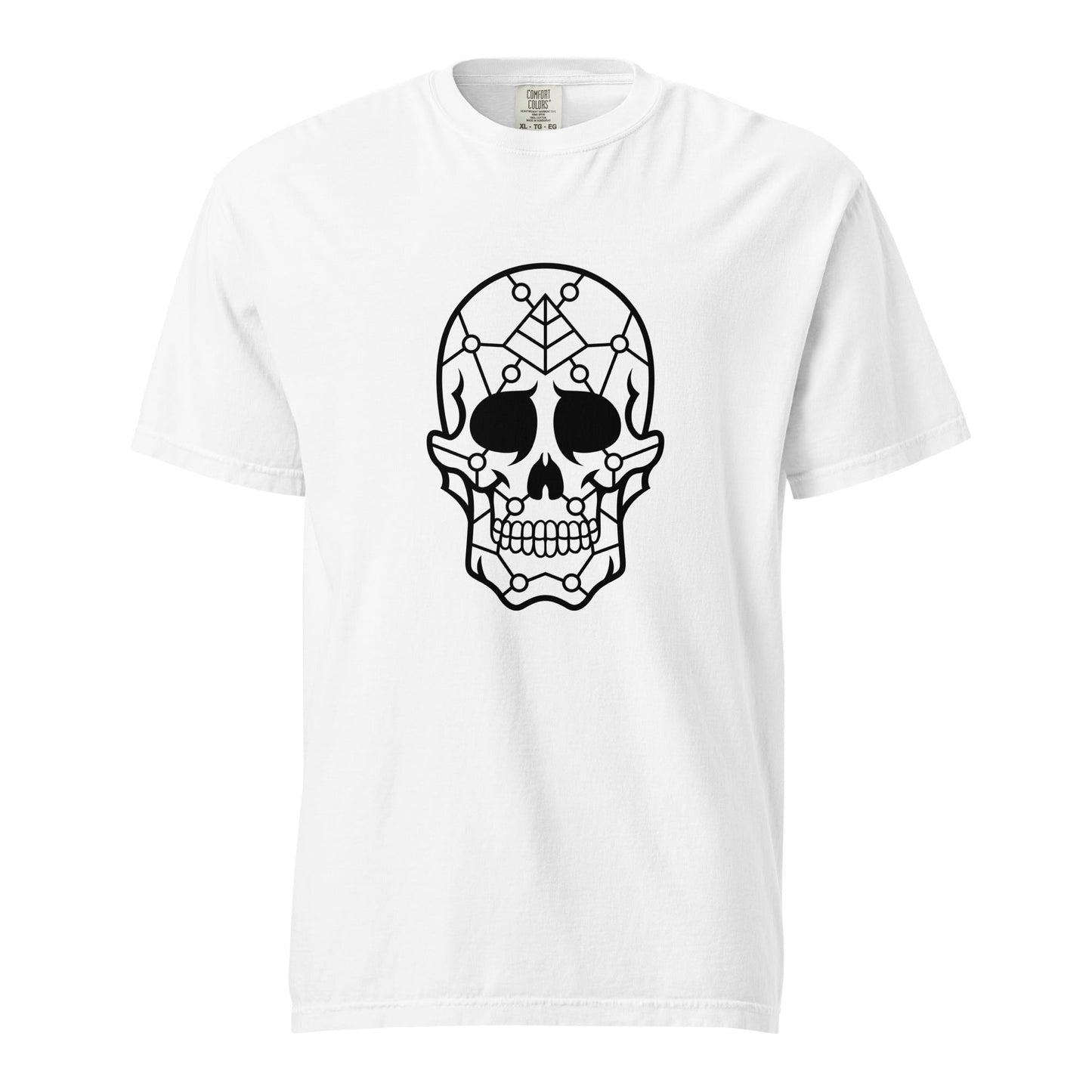 Skull Unisex Heavyweight T-shirt - CreativeRino
