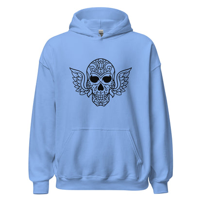 Wings Skull Unisex Hoodie - CreativeRino