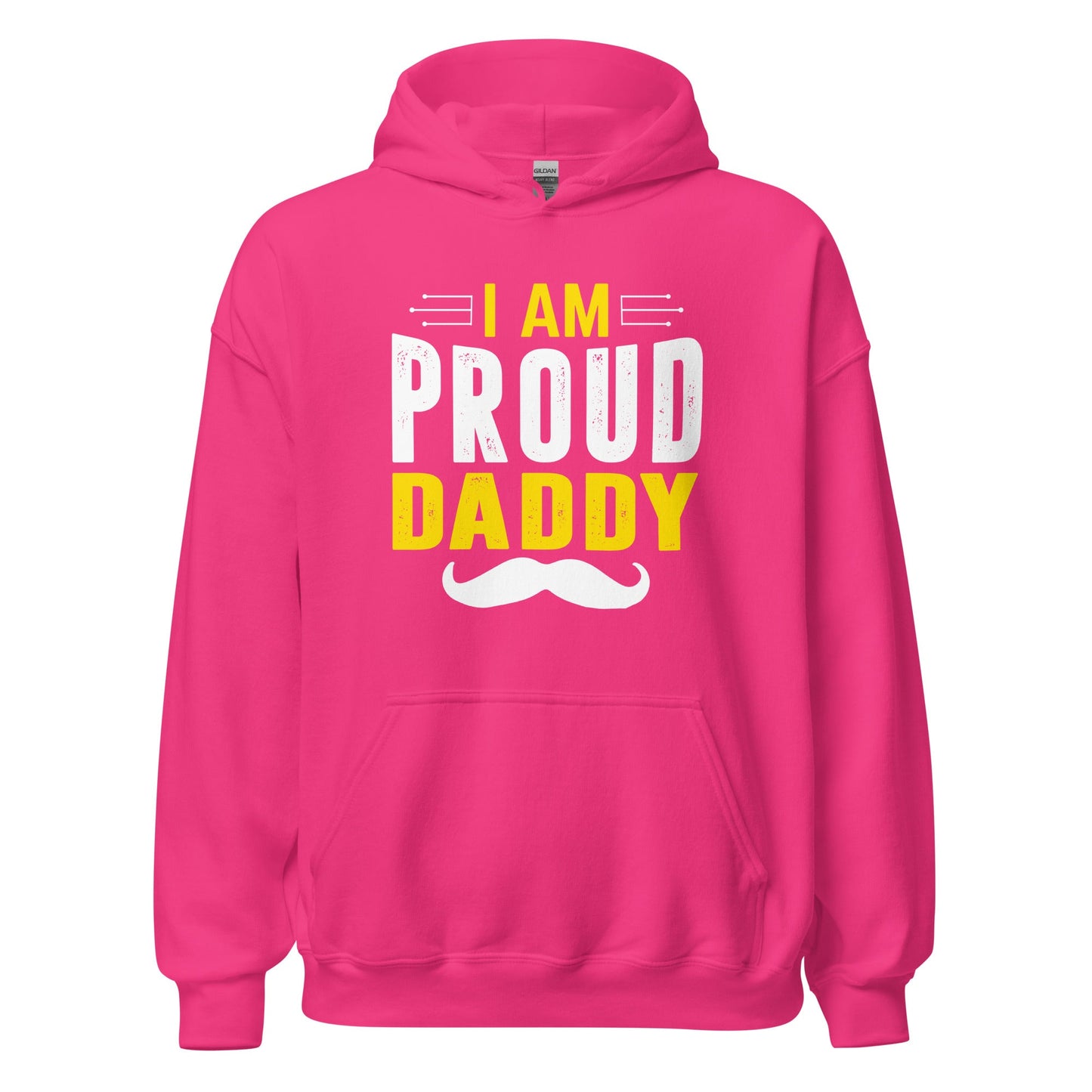 Cool Daddy Unisex Hoodie | I Am Proud Daddy Fathers Day Hoodie - CreativeRino