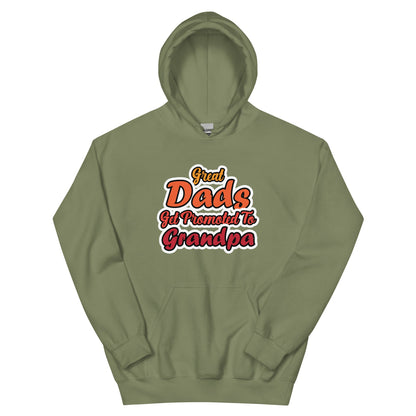 Cool Daddy Hoodie | Great Dads Get Promoted To Grandpa Fathers Day Hoodie - CreativeRino