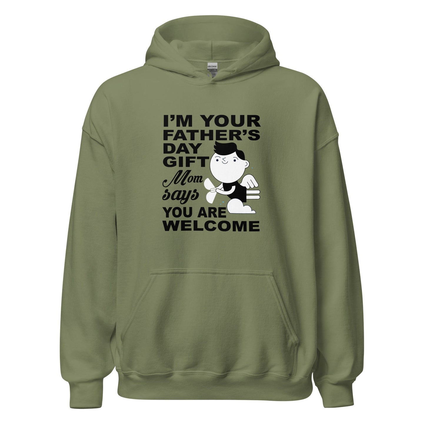 Cool Daddy Unisex Hoodie | I'm Your Father's Day Gift Mom Says You Are Welcome Hoodie - CreativeRino