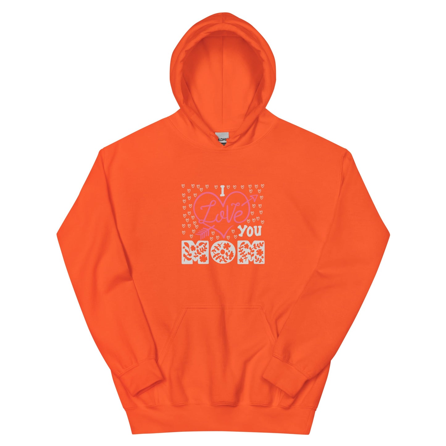 I Love You Mom Unisex Hoodie | Mothers Day Hoodie - CreativeRino