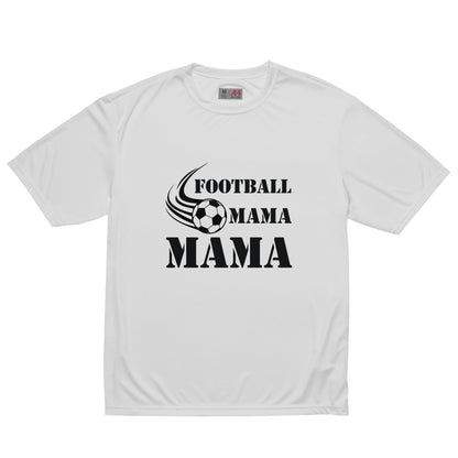 Football Mama Unisex Performance Crew Neck T-shirt | Mothers Day Tshirt - CreativeRino