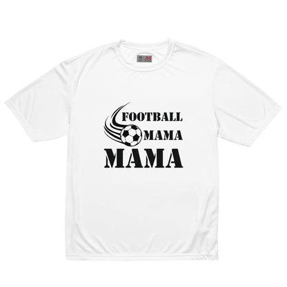 Football Mama Unisex Performance Crew Neck T-shirt | Mothers Day Tshirt - CreativeRino